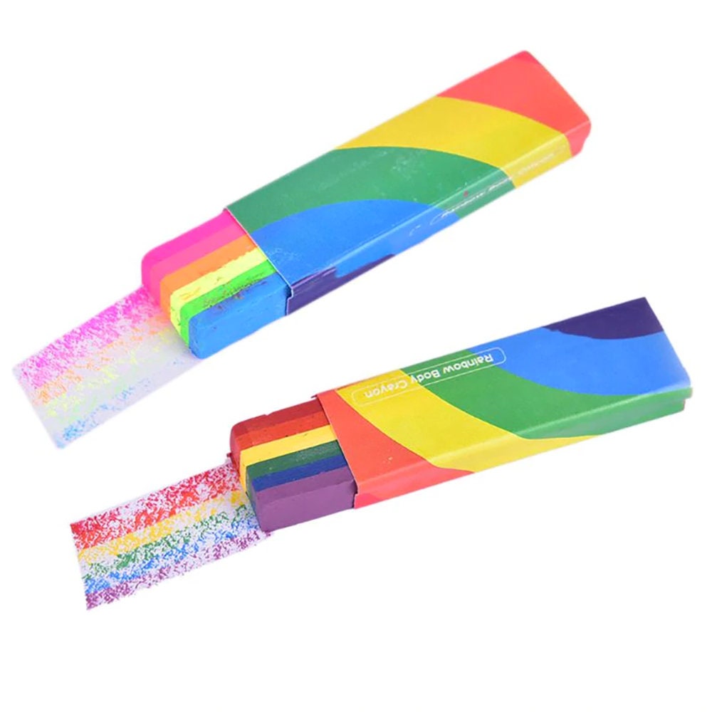 Rainbow Face Paint Kit, Pride Face Paint, Rainbow Face Paint Stick