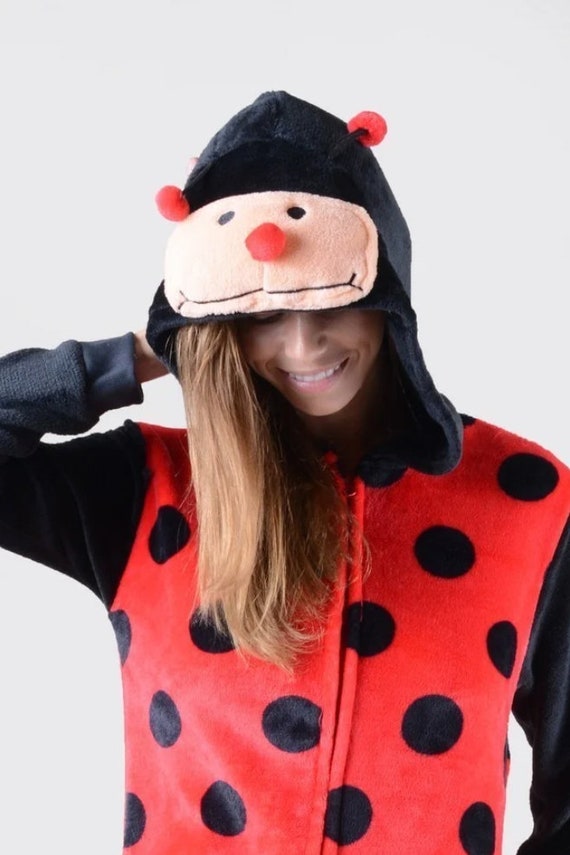 Polka dot online onesie for adults