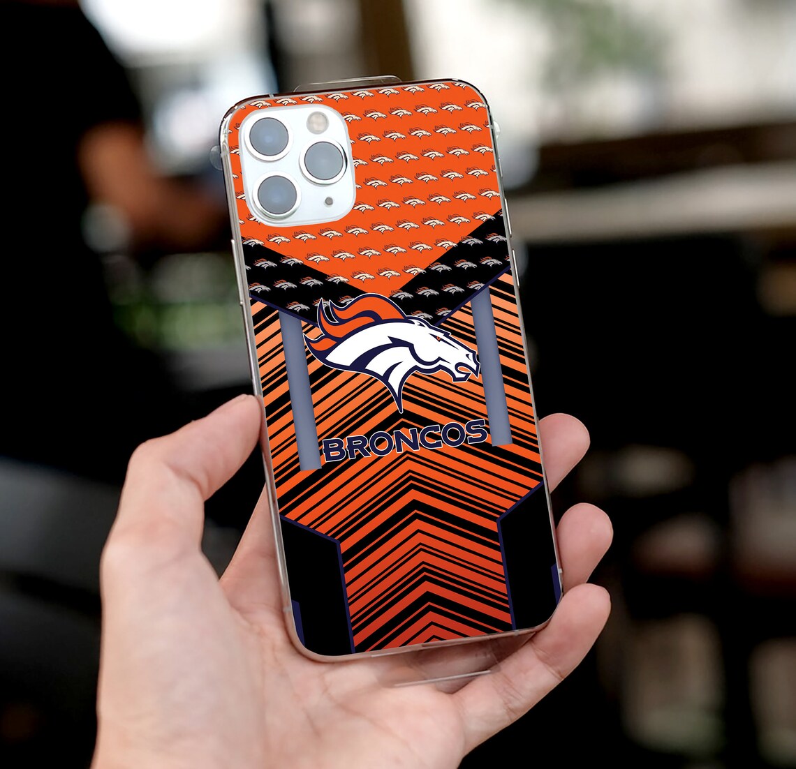 Denver Broncos phone case Denver Broncos Nfl Inspired Phone Etsy
