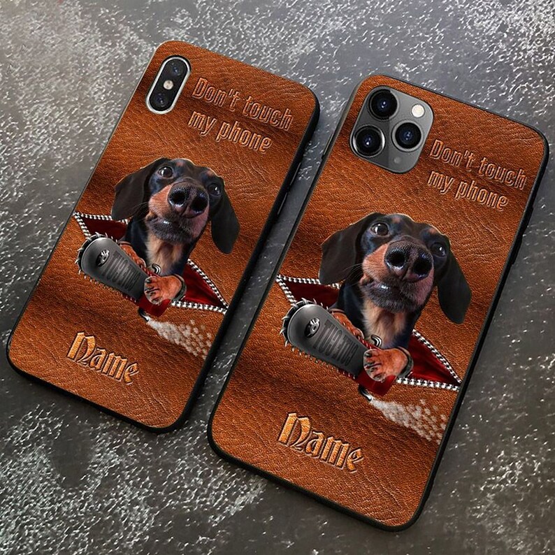Dog Phone Case Don/'t Touch My Phone Dog Phone Case Apple Iphone 12 In Stock Samsung TPC117 Love Dog Phone Case Funny Dog Phone Case