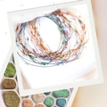 CUSTOM Dainty Waterproof Beaded Anklet • Colorful Glass Seed Bead Anklet • Boho Double Layered Anklet • Summer Hippie Anklets for Women Gift