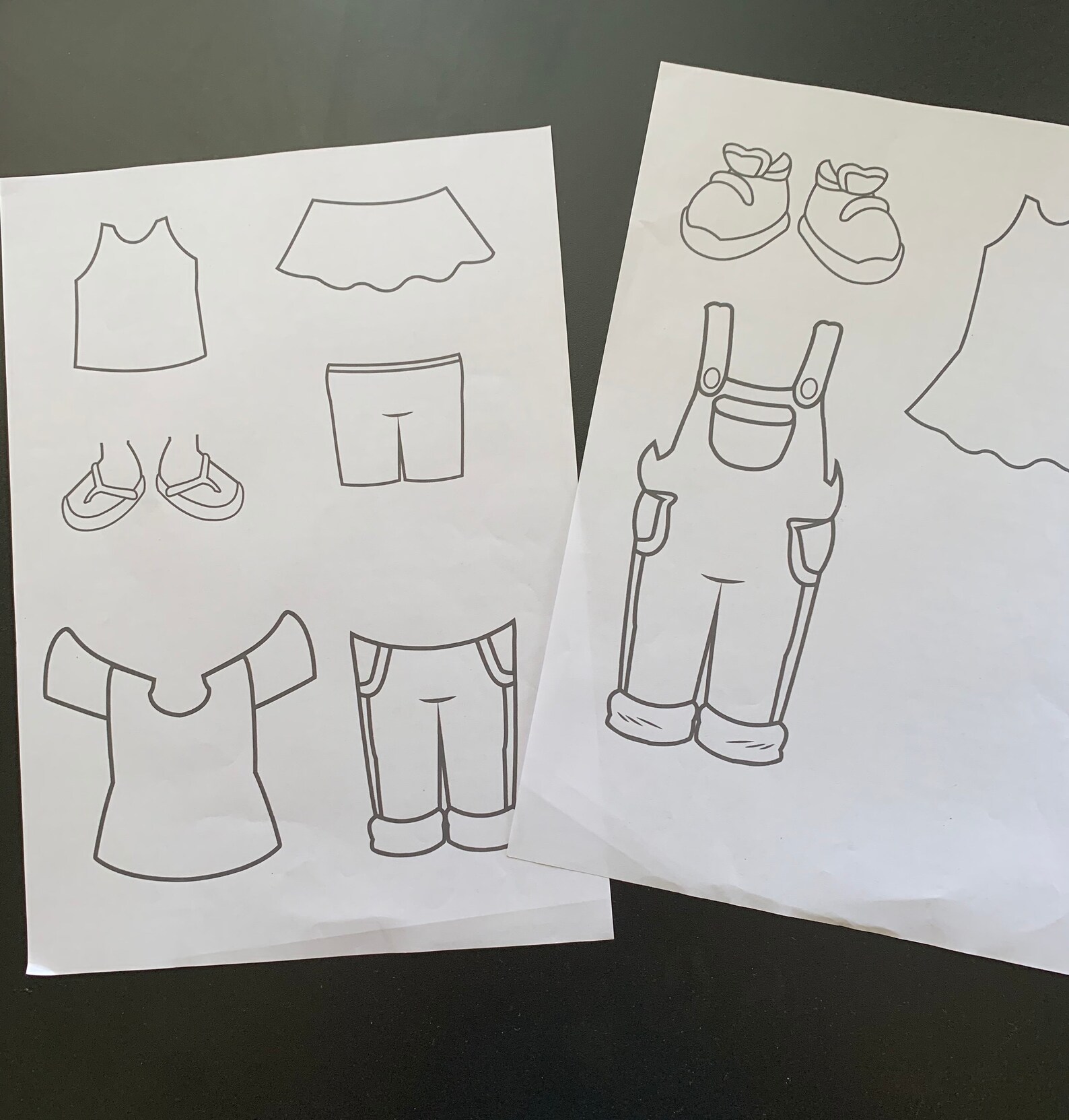Printable Personalised Dress up Boy or Girl Character Activity | Etsy