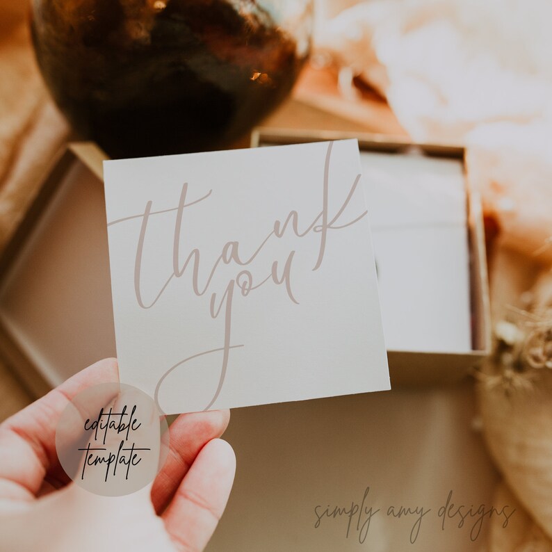 Editable Product Care Card Template, Care Card Template, Minimalist ...