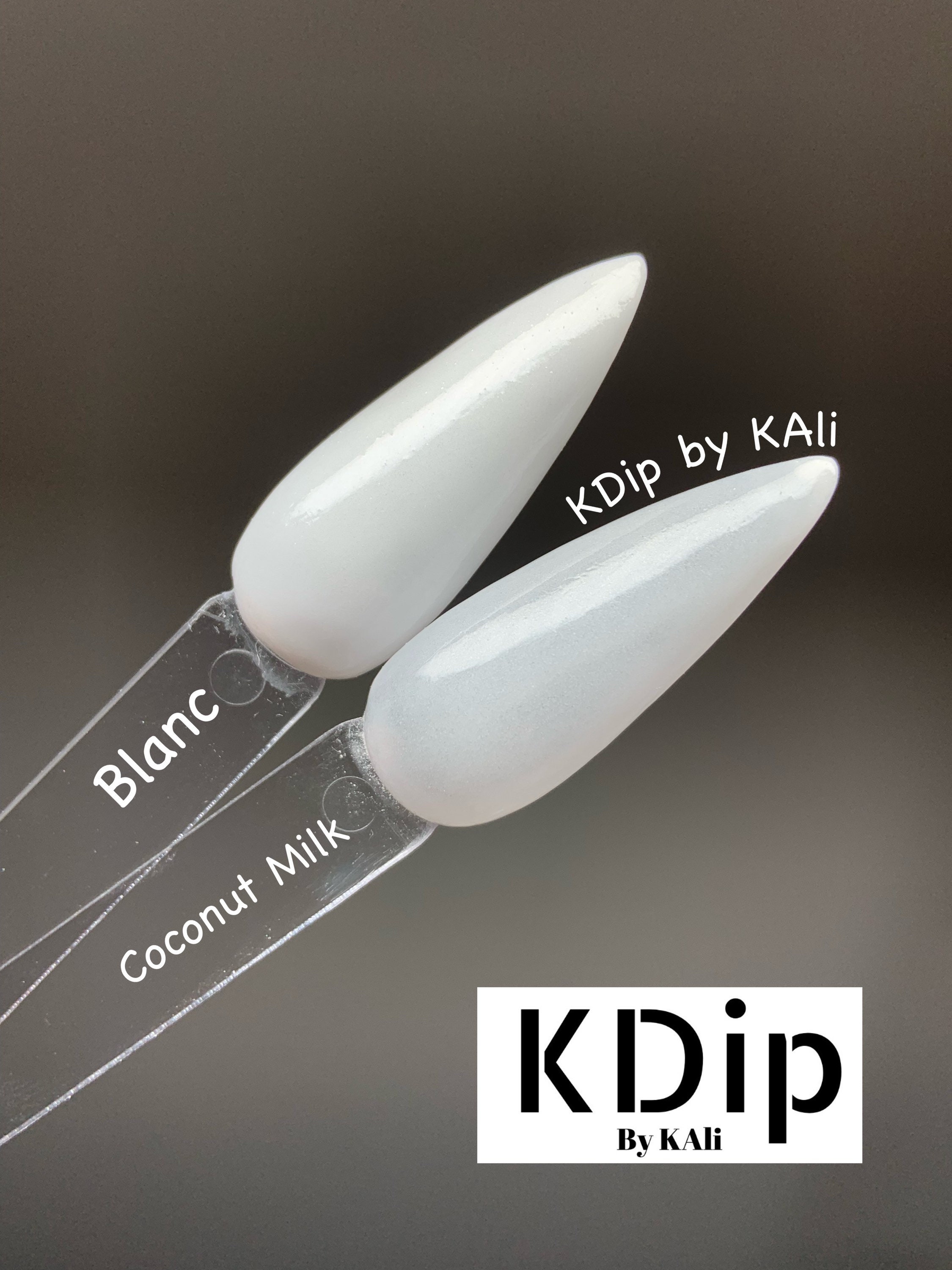 Coconut Milk Milky White Dip Powder White Dip Powder Milk Etsy