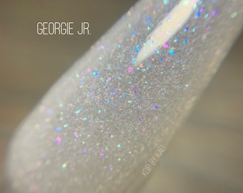 Georgie Jr - nail dip powder, spring dip powder, acrylic nail powder, rainbow dipping powder, dip powder for nails, nail artist gift, kdip