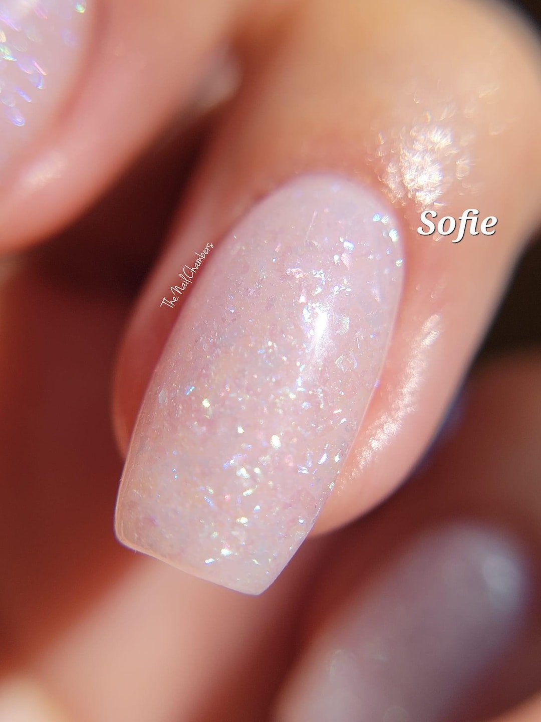 Sofie Dip Powder Nails, Iridescent Nail Powder, Fall Dip Powder, Dip