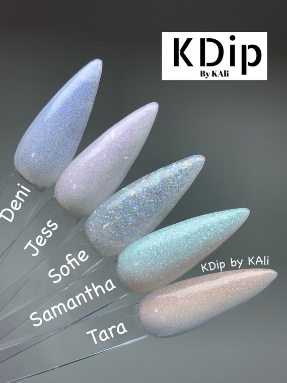 Sofie Dip Powder Nails, Iridescent Nail Powder, Fall Dip Powder