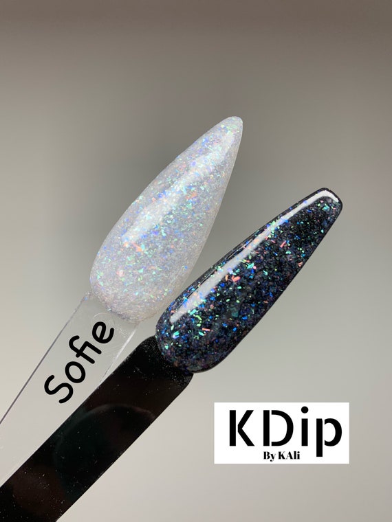 Sofie Dip Powder Nails, Iridescent Nail Powder, Fall Dip Powder