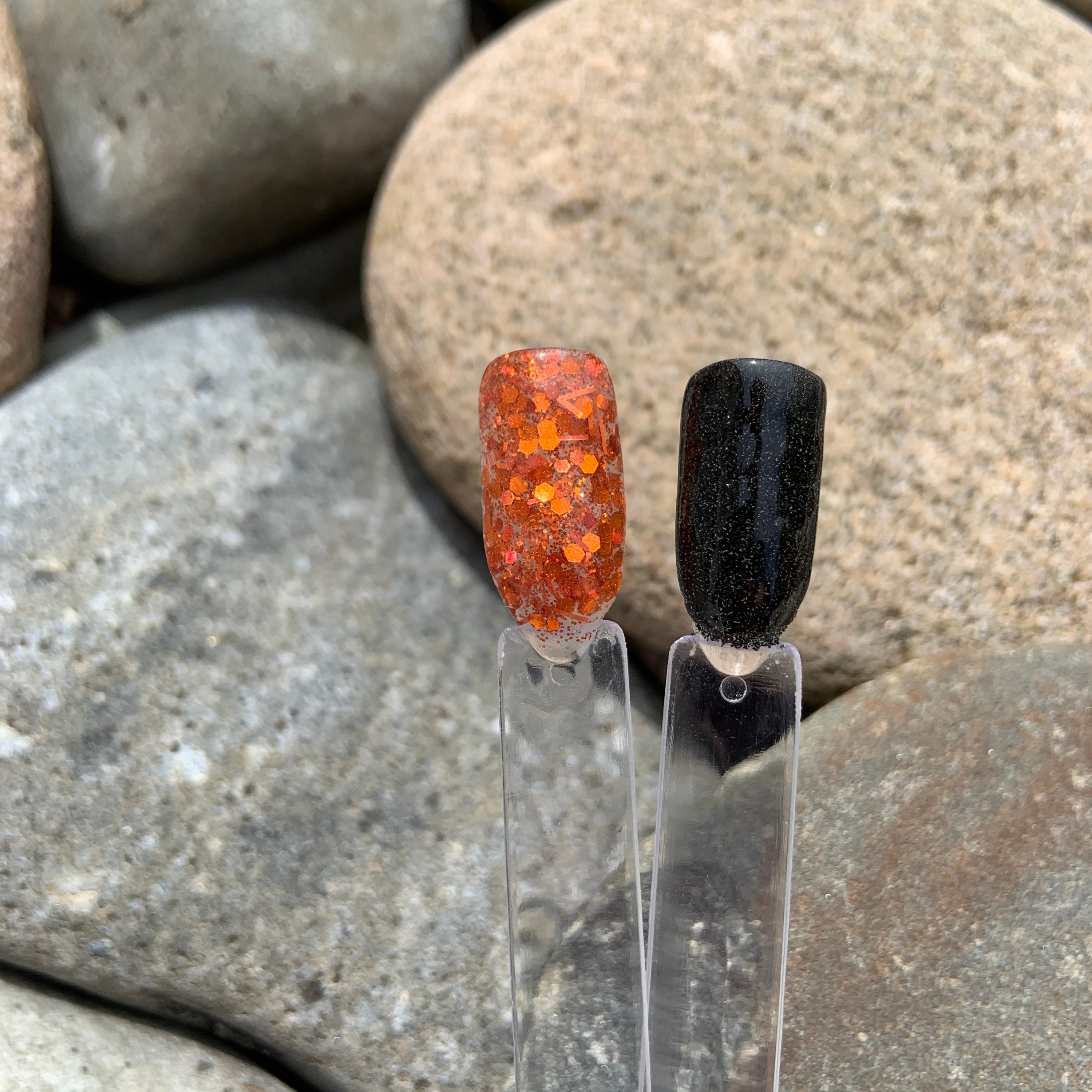 Luxe Glitter Dip Powder Black Dip Powder Glitter Nail Dip Etsy