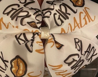 Ribbon Hair Bow/Hair Clip/