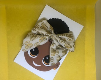 Duafe, Beige, Gold, Hair clip, Hair elastic band