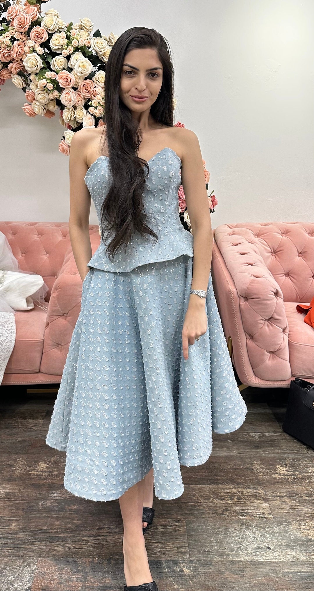 Chic Sea Bustier Skirt main image 0