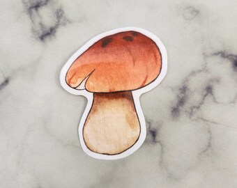 Waterproof Mushroom Sticker | Water Bottle Stickers