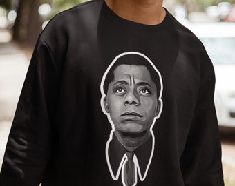 James Baldwin Sweatshirt African American Writer Black Owned Shops