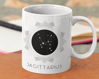 Skytten Kaffemugg, Stjärntecken Astrologi Gåva