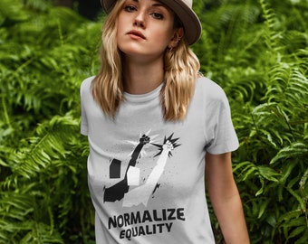 Equality T-Shirt | Normalize Equality, Activist Gift