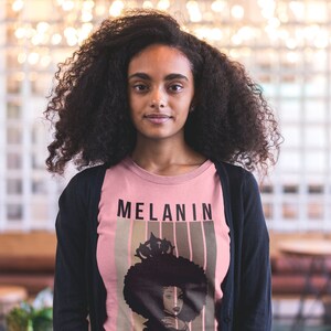 Melanin Shirt - schwarze Königin Shirt - schwarze Sendezeit Magie - schwarz im Besitz Shop