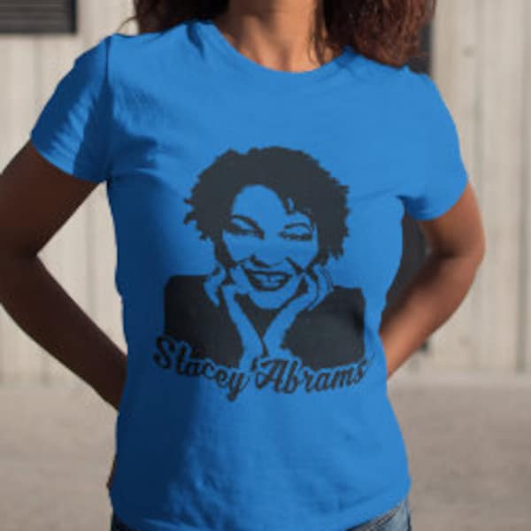 Stacey Abrams Shirt | Thank You Stacey | Black History | Strong Black Women | Black Girl Magic | Melanin | Voting Rights | Black Owned Shops