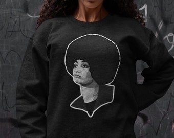 Angela Davis Sweatshirt Black Owned Shops