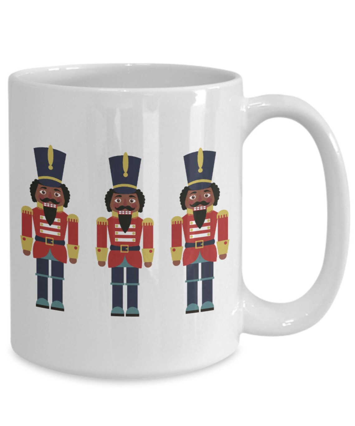 Black Nutcracker Coffee Mug African American Christmas Mug Etsy