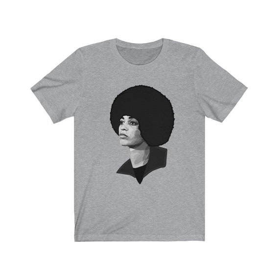 Angela davis t shirt black owned Clearance