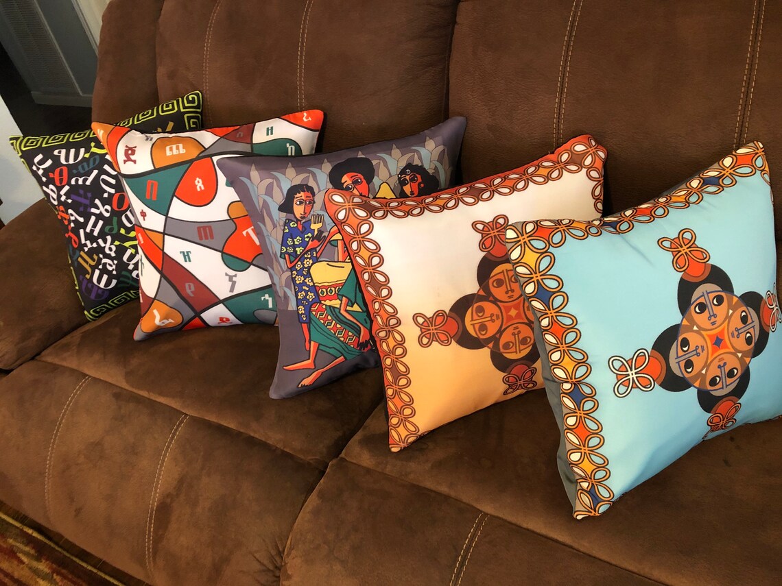 Ethiopian 1 Pillow cover only Etsy