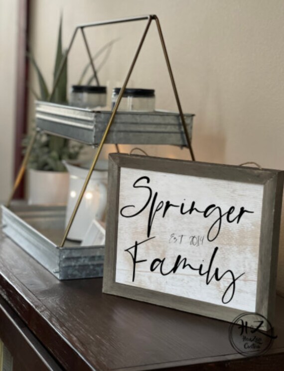 Wood sign living room sign home decor sign wall decor Etsy