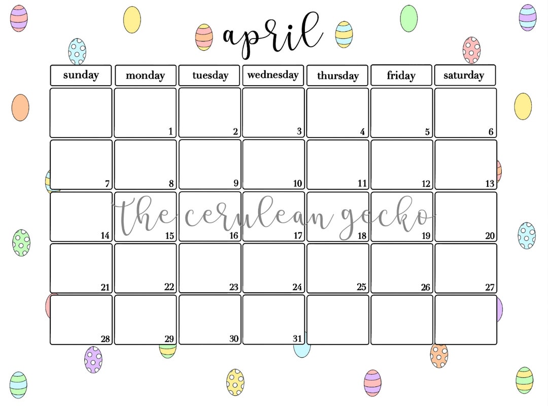 April 2024 Calendar Printable Pdf Download Printable Online
