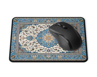 Persian Rug Mouse Pad - Vintage Mouse Pads for Computers and Laptops - Computer Desk Accessories - Non-Slip Gaming Mouse Pad