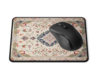 Persian Rug Mouse Pad - Vintage Mouse Pads for Computers and Laptops - Computer Desk Accessories - Non-Slip Gaming Mouse Pad