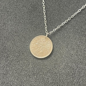 Lucky Sixpence necklace