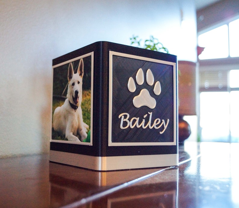 Personalized Pet Urn, Dog Urn, Cat Urn, Memorial, Cremation Pet Personalized Pet Urn, Dog Urn, Cat Urn, Memorial, Cremation Pet
