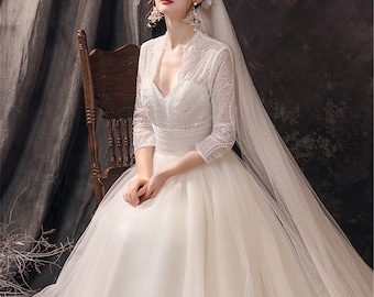 queen anne collar dress