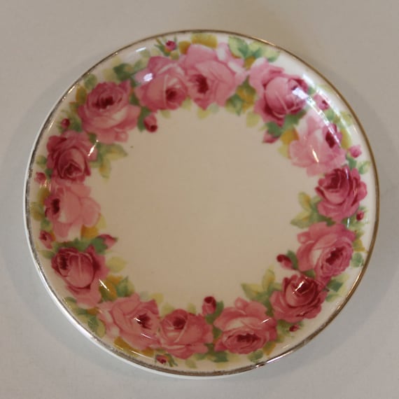 Pretty Vintage Royal Doulton 'Raby Rose' Pin Dish… - image 3