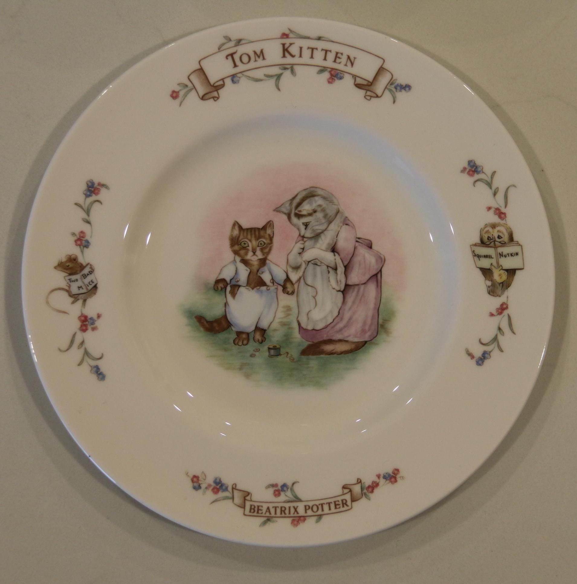   ロイヤルアルバート　Tom Kitten Royal Albert Beatrix Potter - Tom Kitten Teaset + Free Gift