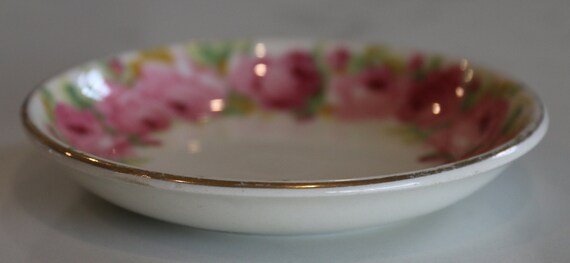 Pretty Vintage Royal Doulton 'Raby Rose' Pin Dish… - image 7