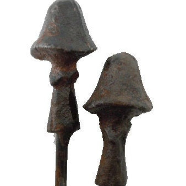 Mushrooms  (set of 2)  Fairy garden miniature