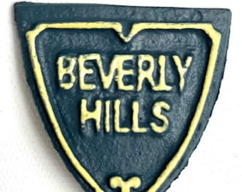 Beverly Hills Street sign for Miniature  Fairy Garden