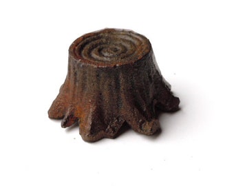 Mini tree stump - Fairy Garden miniature