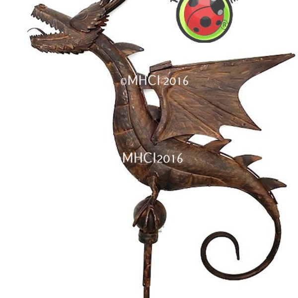 Small Dragon Weather Vane