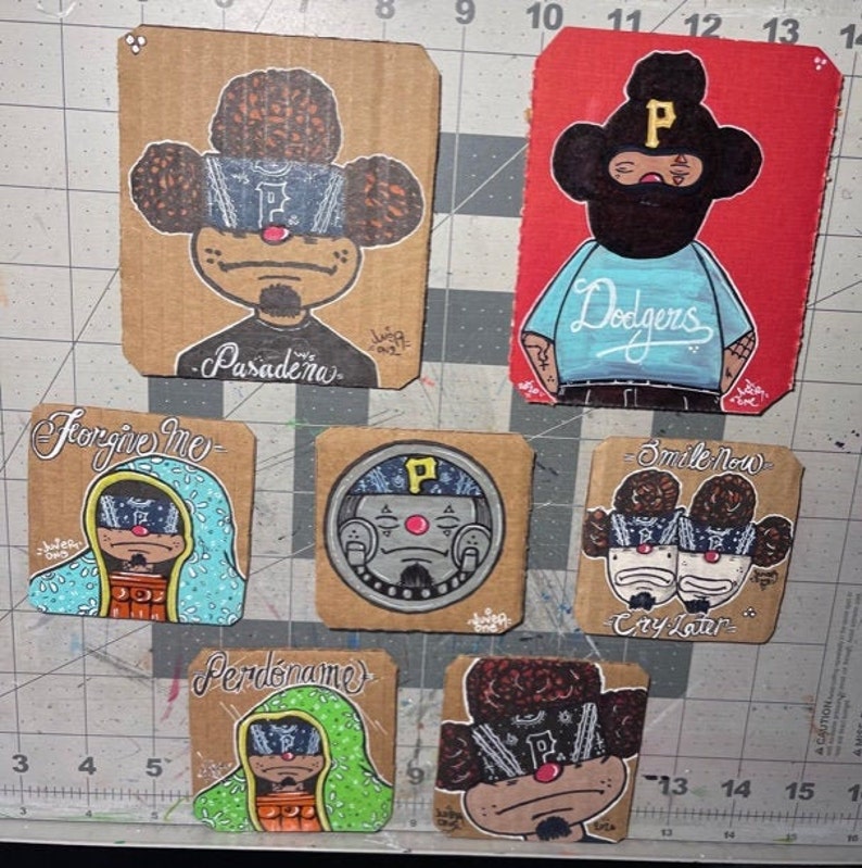 juverrose cardboard art