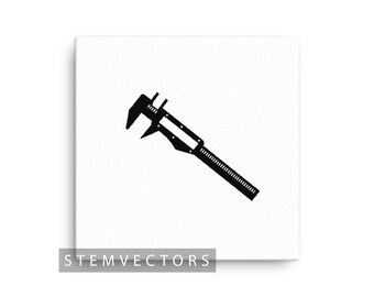 Digital Caliper Svg - Etsy