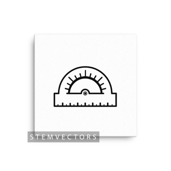 Protractor Dxf Files Etsy