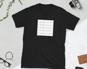 Chemistry Square Print T-Shirt, Science Teacher Gift