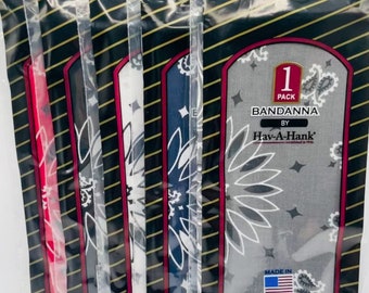 Hav A Hank | Accessories | Vintage Hav A Hank Bandana Made In Usa - Foto 13