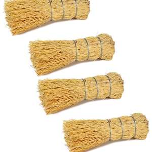 Natural Root Dish Scrubber Set: Mexican Kitchen Brush, 5&quot; (Set of 4)