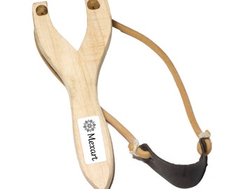 Classic Resortera Wood Mexican/Resortera de Madera 7.5&quot; in