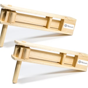 2 Pack Wooden Handmade Noisemaker Grogger, 15&quot; Matraca Ratchet Sports Loud - MexART
