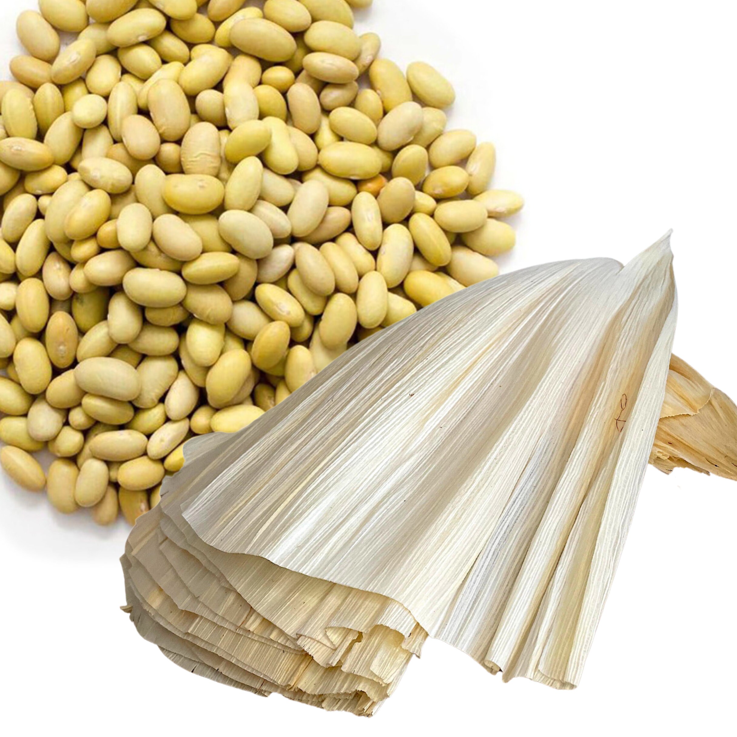Premium Corn Husks for Tamales, Hojas de Tamal Natural 1 lb