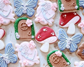 Fairy Garden Sugar cookies 2dz